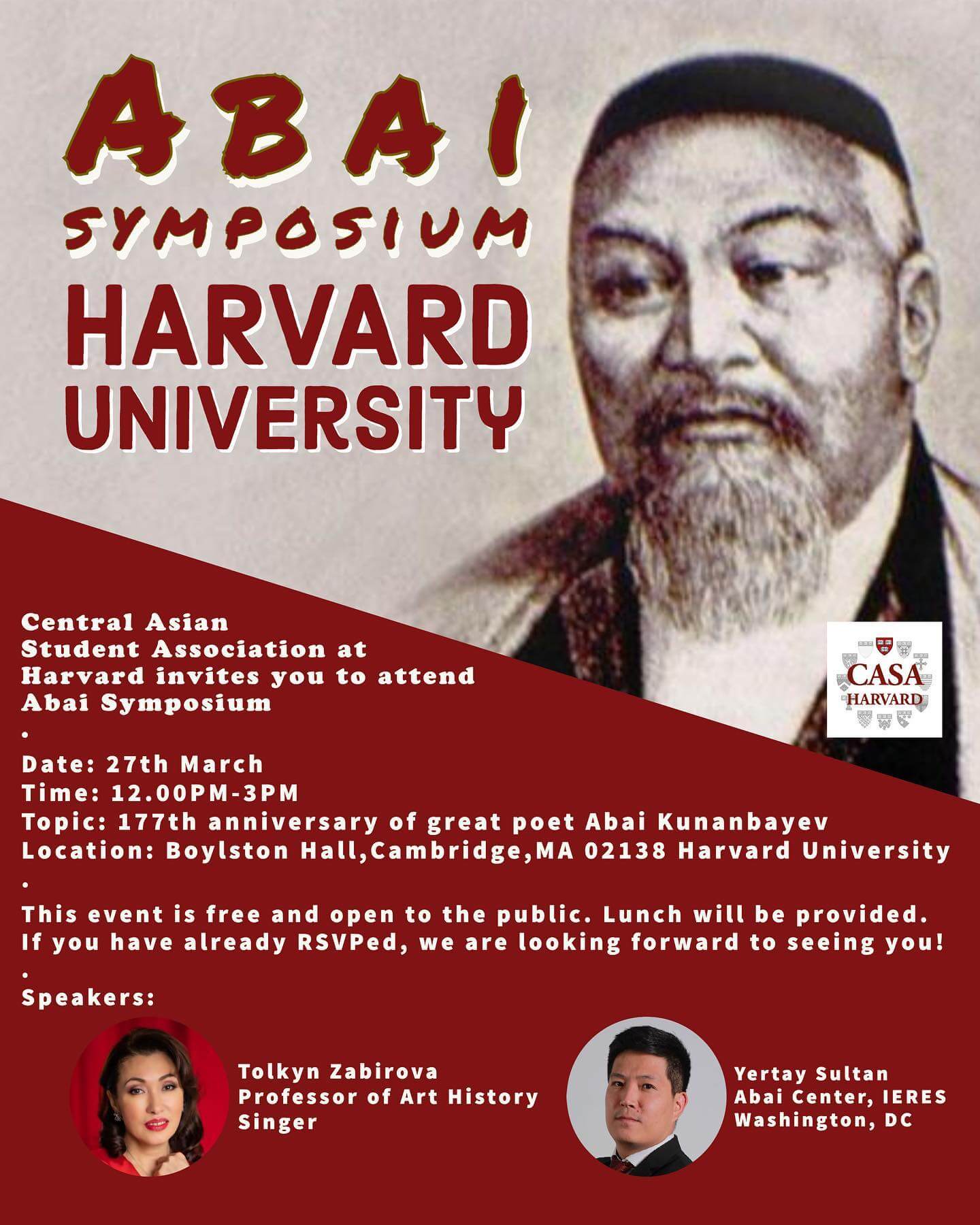 Abai symposium Harvard University